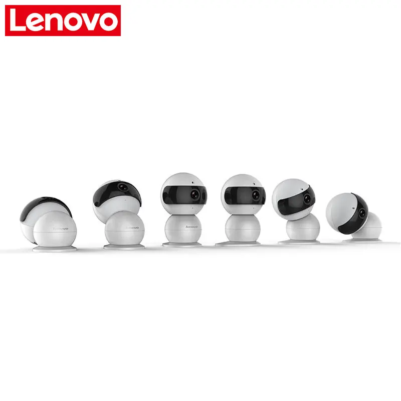 Lenovo Wi Fi IP камера Снеговик беспроводной мини HD P 1080 мониторы Видео видеонаблюдения