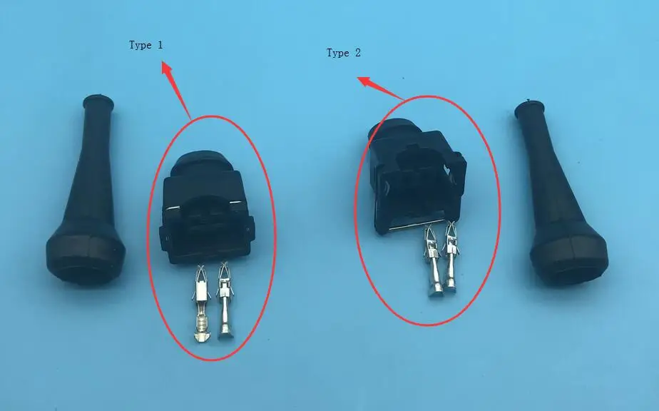 827551-3/828657-3 герметичный EV1 PA66 2 контактный заглушка инжектора топлива Tyco/amp Авто