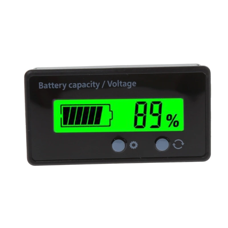 

AIMOMETER 8-70V LCD Acid Lead Lithium Battery Capacity Indicator Voltmeter Voltage Tester High Quality