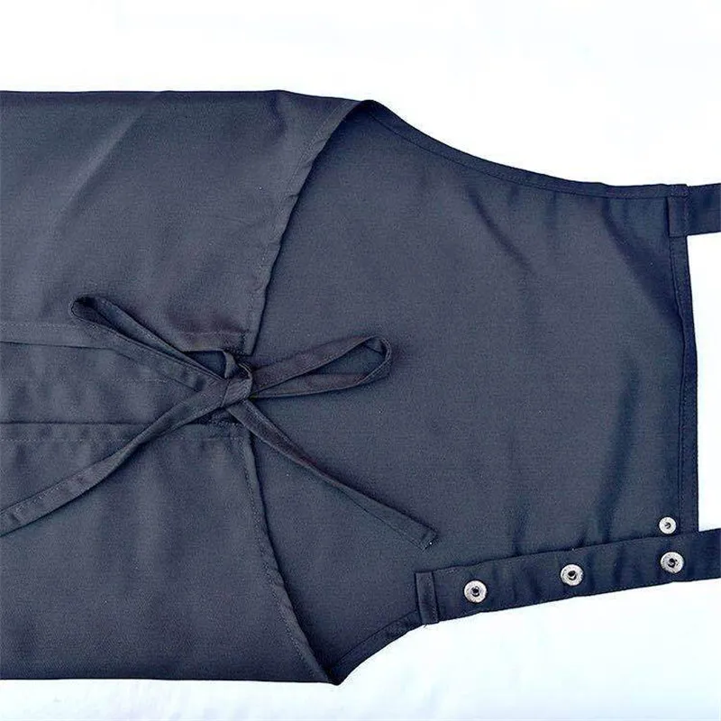 Denim Canvas Pockets Apron Butcher Crafts Baking Chefs Kitchen Cooking BBQ Plain | Дом и сад