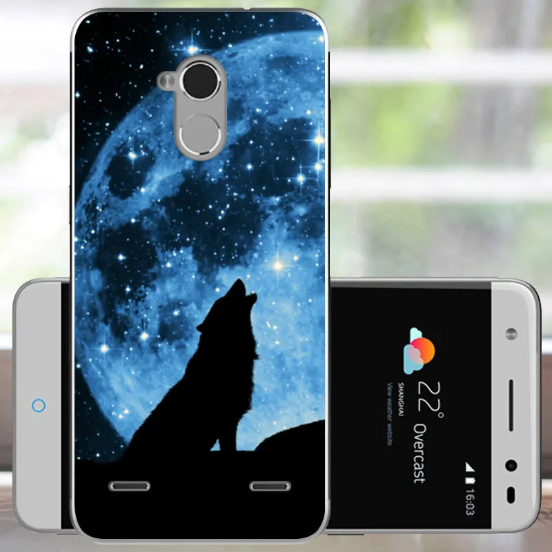 CROWNPRO для Funda zte Blade V7 Lite чехол Защитный ТПУ с рисунком для zte V7 Lite чехол для Capa zte Blade V7 Lite - Цвет: OXTLE
