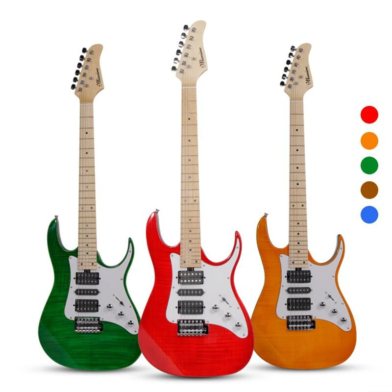 Новая Подлинная электрическая гитара Huwena с двойным рулоном эффект коробки