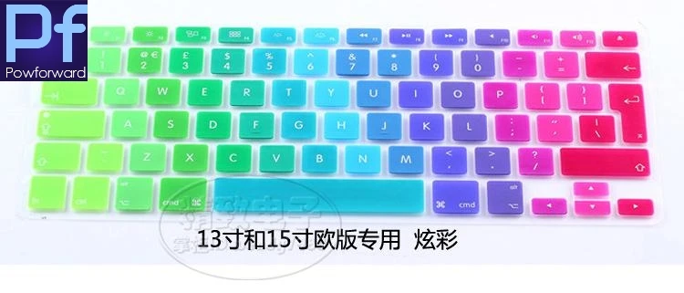 Для iMac силиконовый ноутбук протектор евро ЕС Английский Компьютер Клавиатура