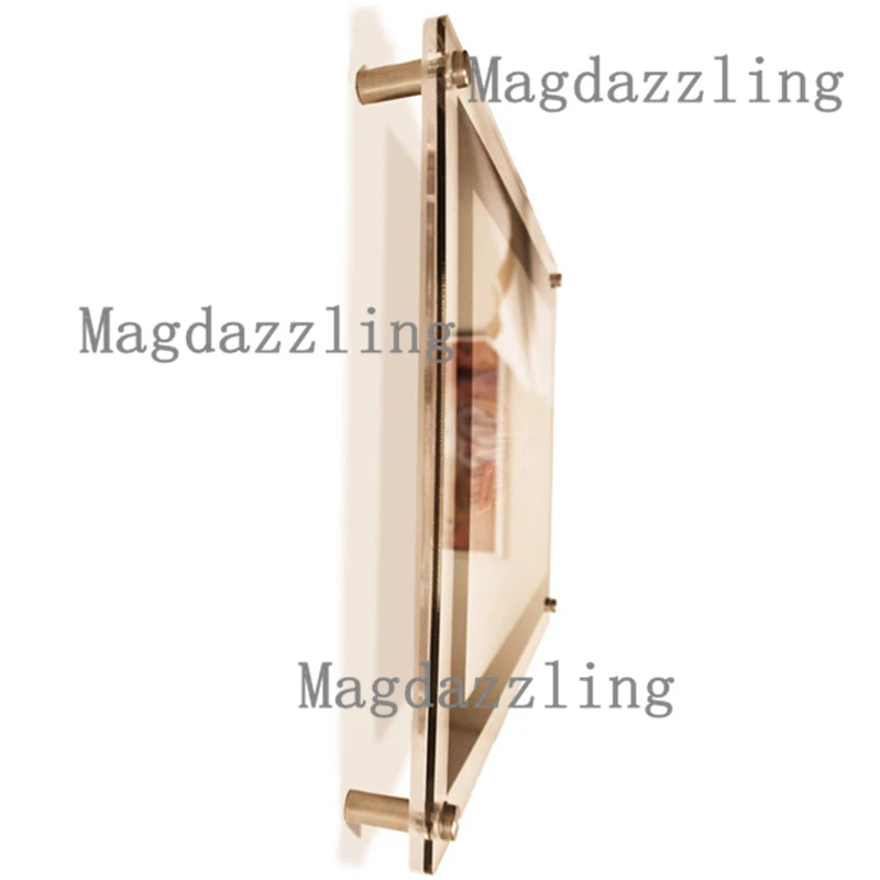 Домашний кинотеатр настенный тонкий акриловый безрамочный светодиодный