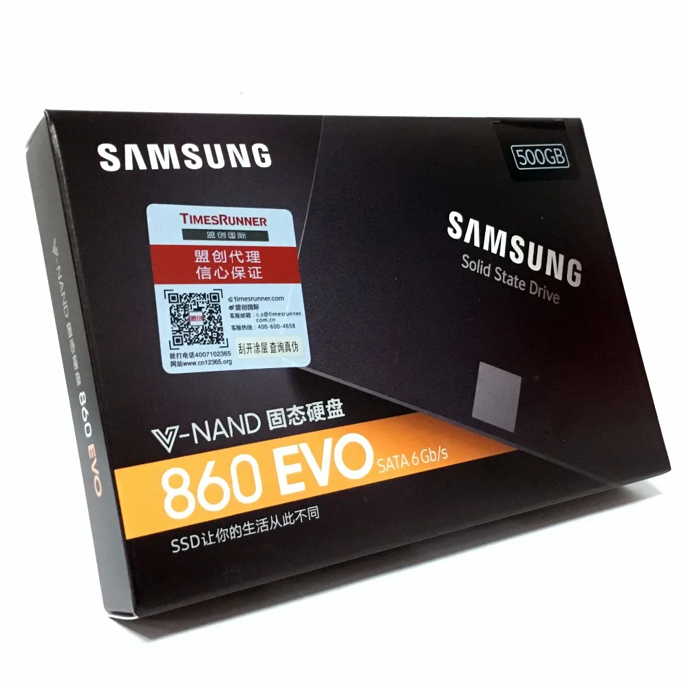 Компьютер SAMSUNG настольный ноутбук сервер для ноутбуков 2 5 860 EVO 860EVO 500 Гб г SATA3 SSD