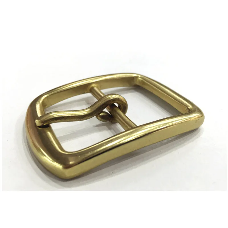 Высокое качество Ретро латунный ремень пряжки чистые джинсы медного цвета аксессуары подходит ремень мужской подарок
