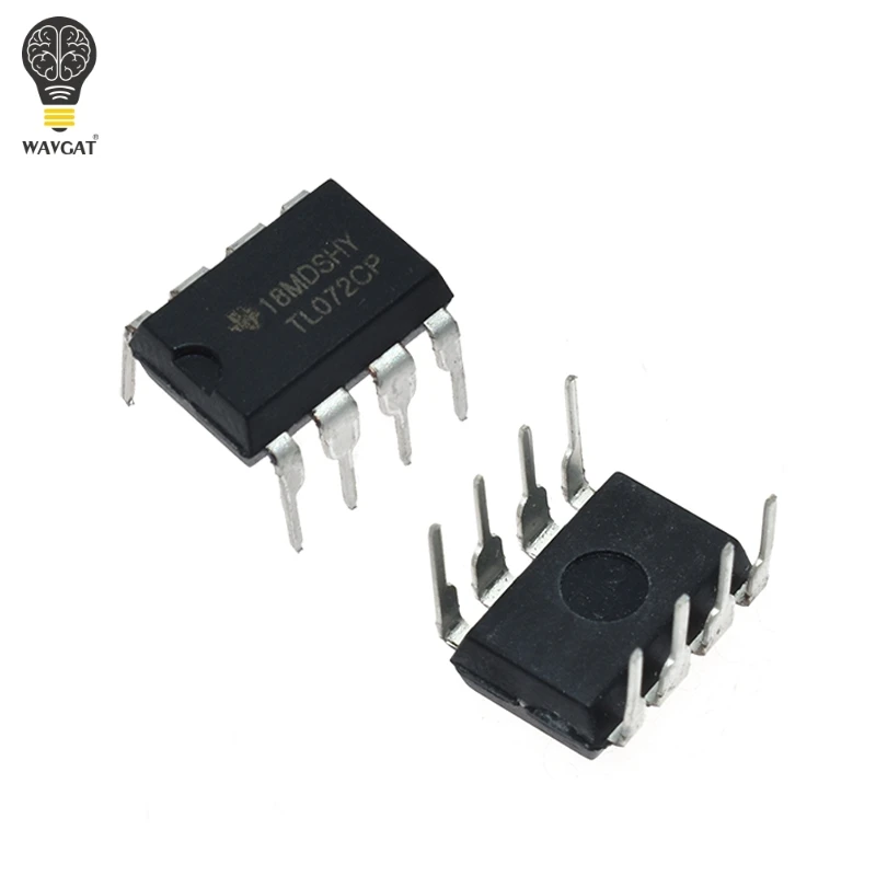 10 шт. TL072CP DIP8 TL072 DIP TL072CN 8 Операционные усилители Op Amps двойной низкий уровень шума