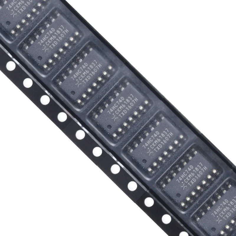 

30 шт./лот 74HC74D,653 SOIC-14 74HC74 SMD Logic IC 74 Series новые и оригинальные
