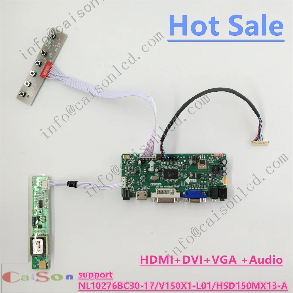

DVI-VGA-AUDIO-of LCD main board driver NL10276BC30-17/V150X1-L01/HSD150MX13-A
