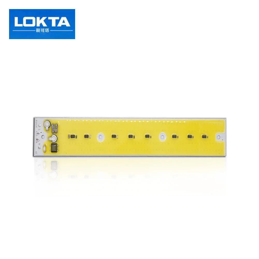 5 шт./лот COB светодиодный чип лампы 30 Вт 50 80 220 В Smart IC холодный теплый белый свет