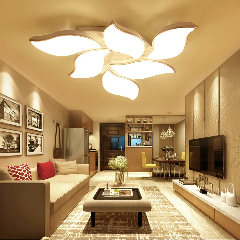 Современное потолочное освещение для гостиной спальни декоративная люстра с