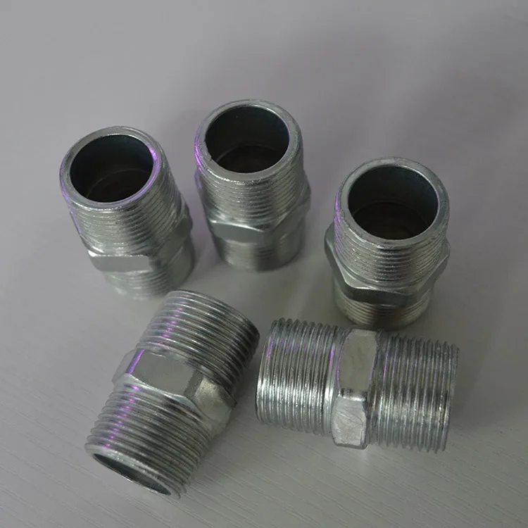 10 шт./лот G3/4 &quotFemale-G3/4&quot Мужской равный ниппель BS стандартная резьба фурнитура