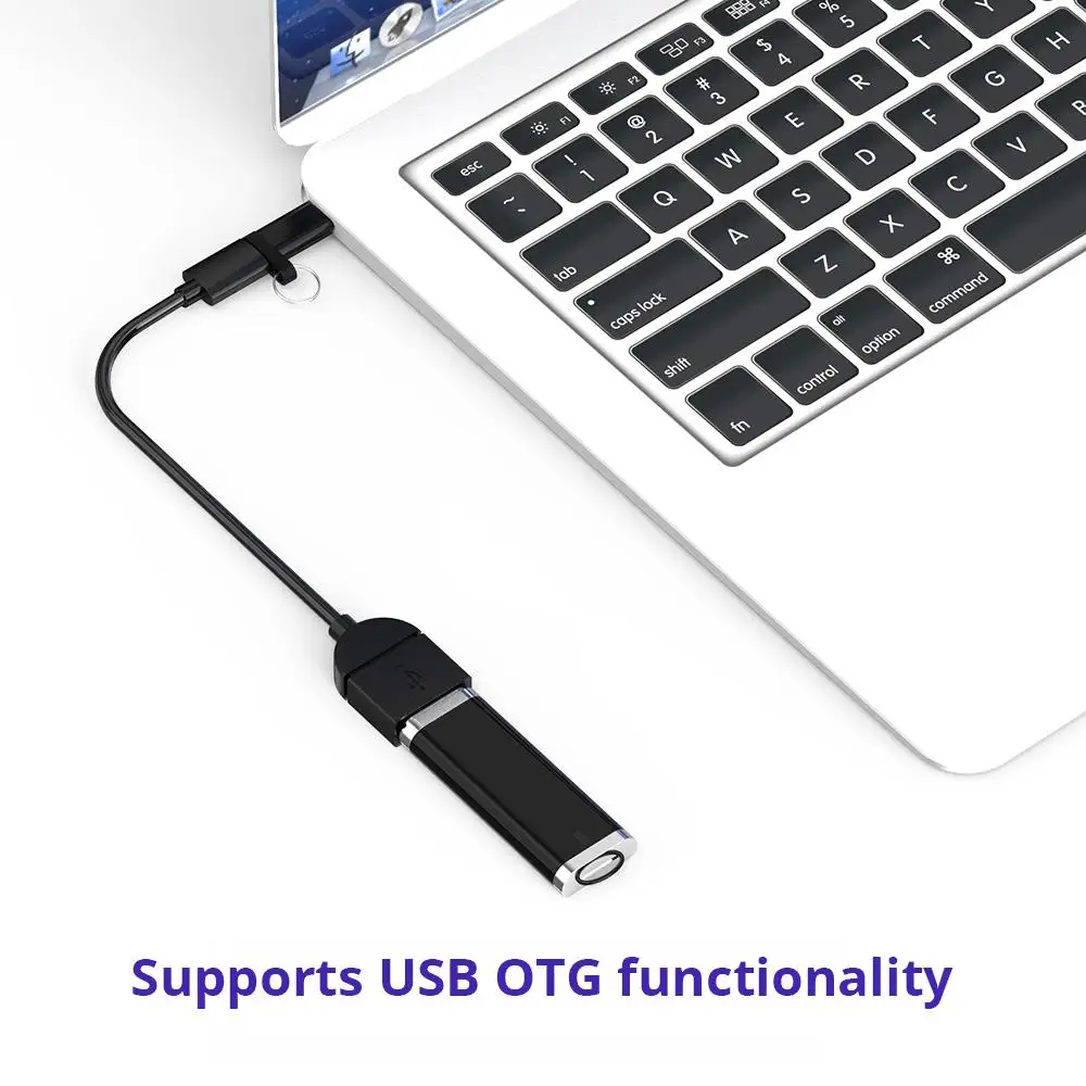 Tronsmart CTMFL 2 шт. USB Type C папа к Micro Женский адаптер поддержка OTG для поддерживаемых