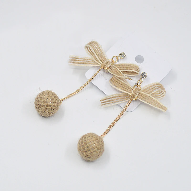 1 пара модные женские серьги ручной работы преувеличенные ретро длинные висячие