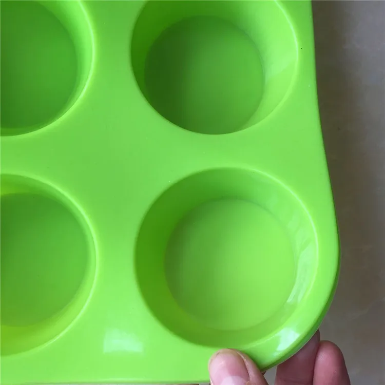 Круглые силиконовые формы для выпечки торта кухонные инструменты 6 отверстий