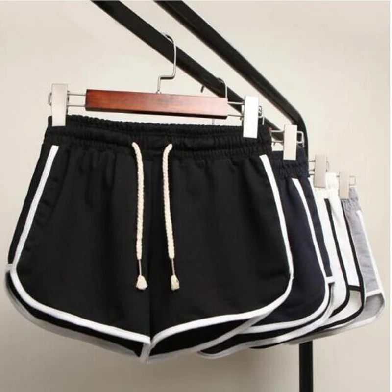 Babbytoro Women Shorts Summer Sport Jogging Wide Leg Cotton Pajamas Plus Size 5xl 4xl S White Black Bermuda Feminino | Женская одежда