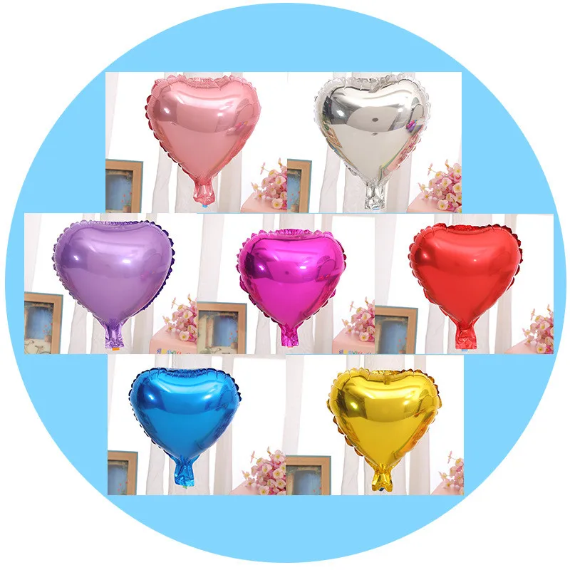 1 шт. 18 дюймов с надписью I Love You (я тебя люблю) перламутрово розовый фольгированные