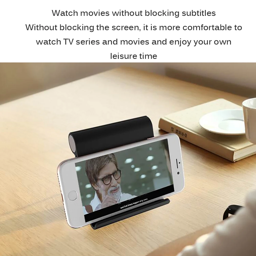 ABS Складная Вращающаяся подставка для мобильного телефона настольная планшета