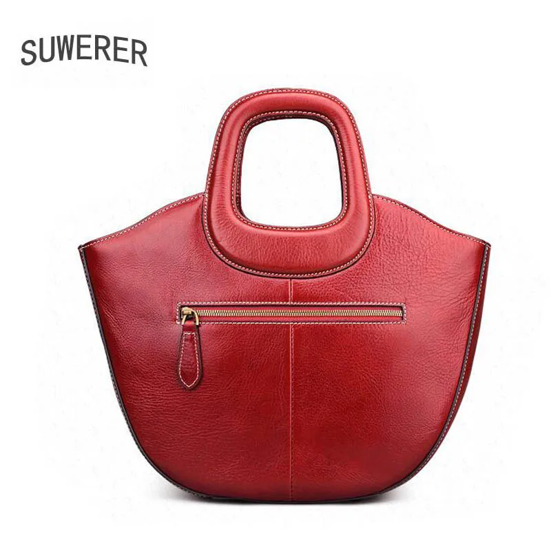 

SUWERER new Genuine Leather women bags for women luxury handbags women bags Chinese style designer handbags women famous brands