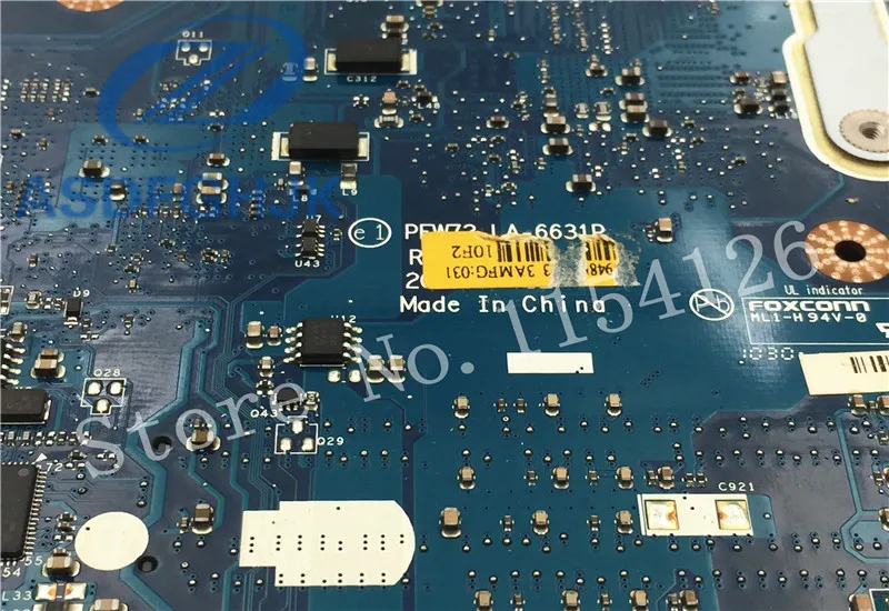 Материнская плата для ноутбука ACER 5336 материнская MBR4G02001 олово 72 LA 6631P DDR3 100% тест