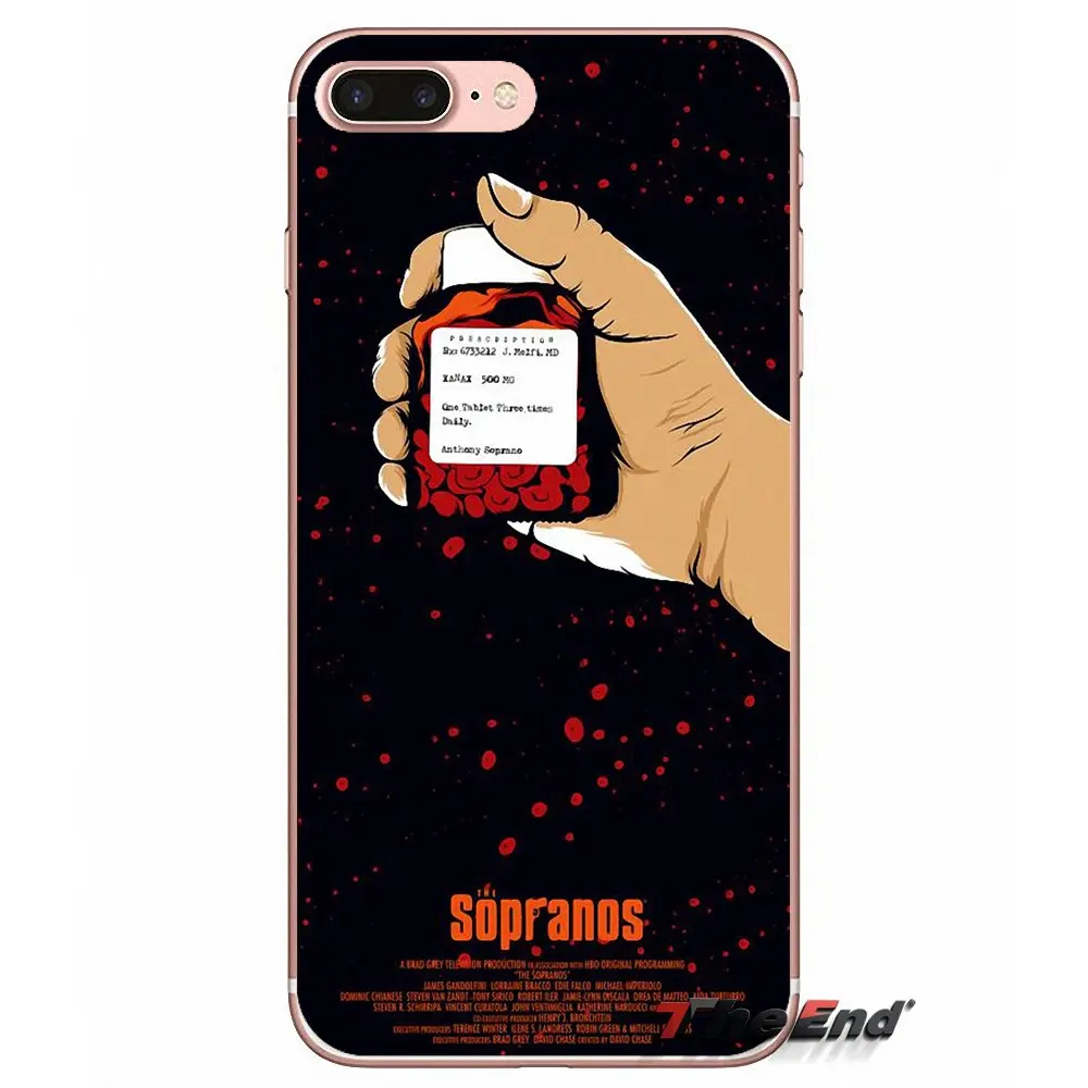 Sopranos TV Series TPU силиконовый чехол для Samsung Galaxy S3 S4 S5 MINI S6 S7 edge S8 Plus Note 2 3 4 5 Grand Core Prime|silicon