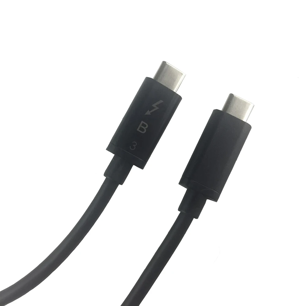 Кабель Thunderbolt 3 USB 1 кабель с разъемом Папа папа 40 Гбит/с 50 см|Кабели USB| |