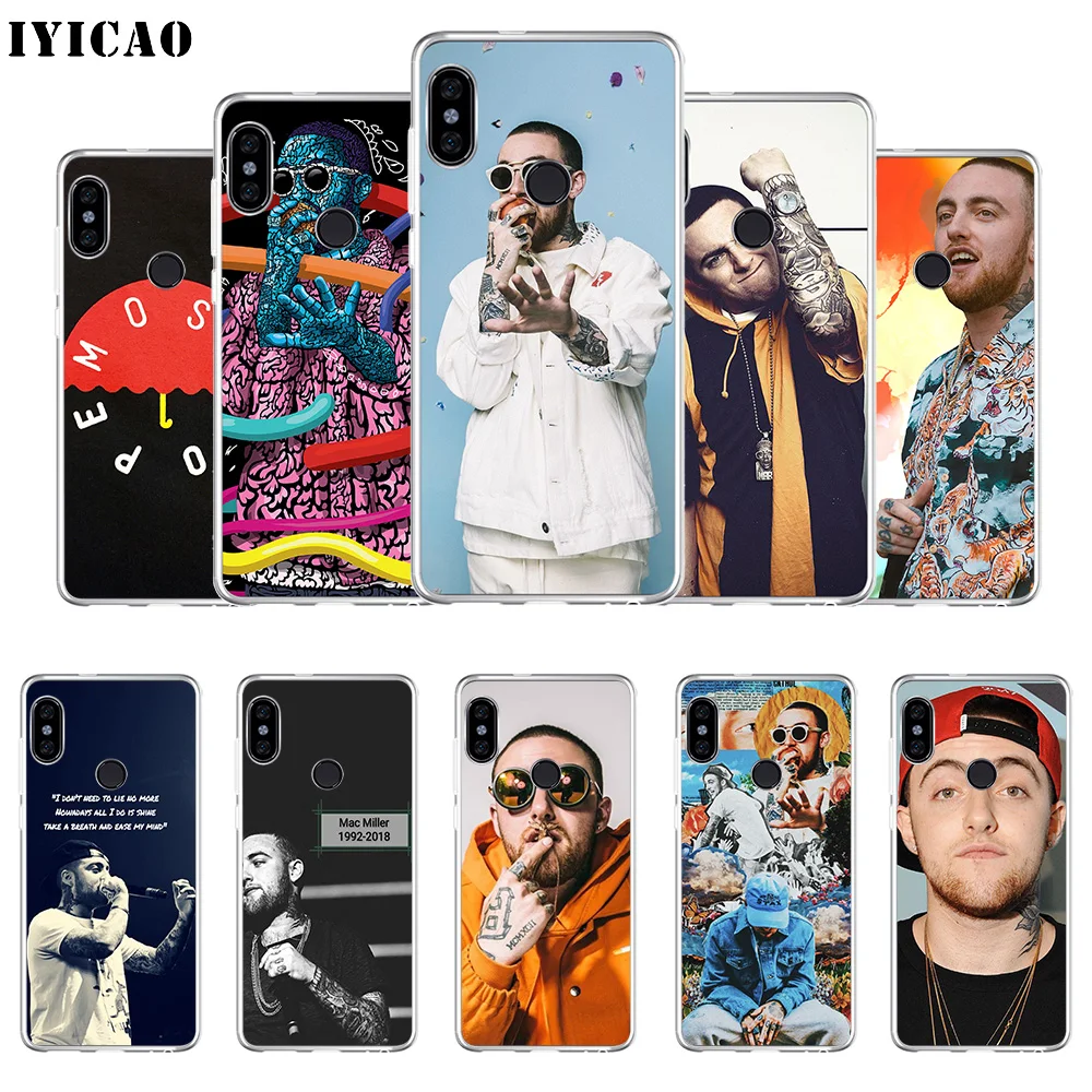 IYICAO Рэппер Mac Miller Мягкий силиконовый чехол для телефона Xiaomi Redmi 4A 5A 6A Note 7 6 5 Pro Plus 4X