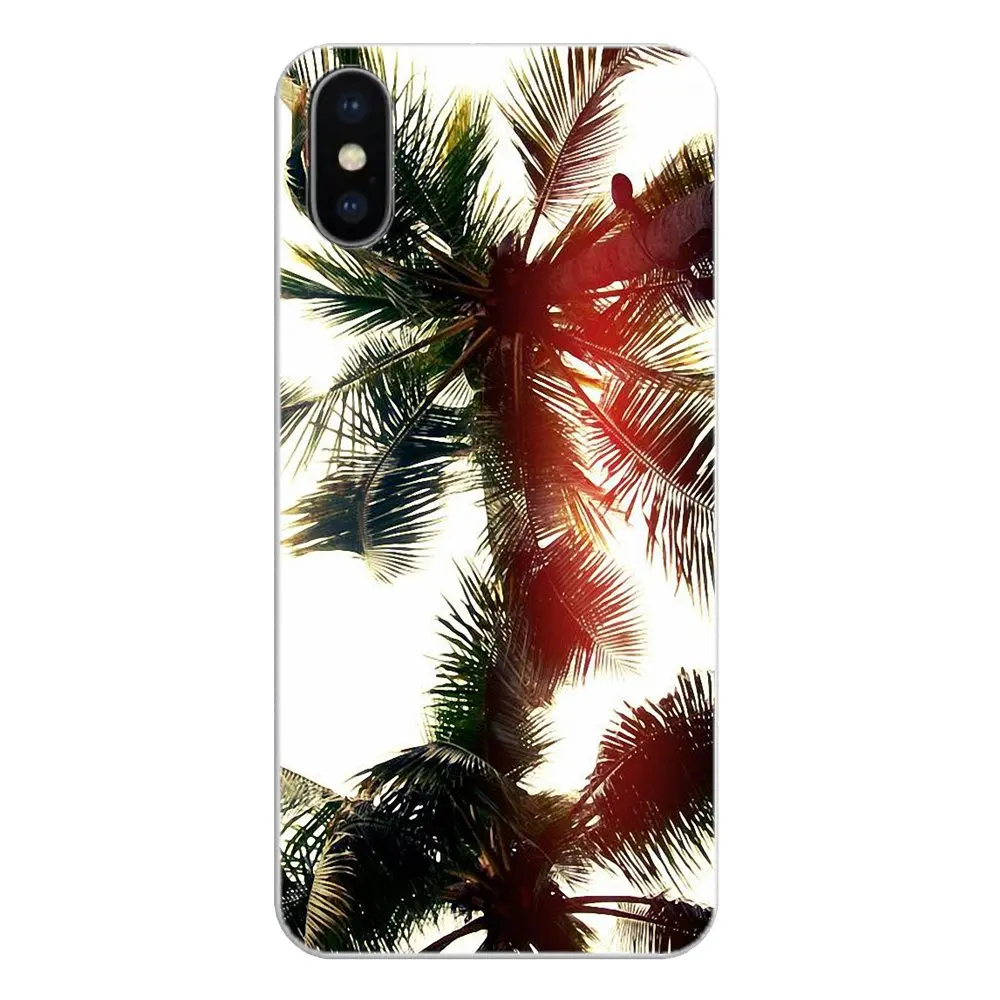 Тропический пляж Пальмовые Листья деревья стенд искусство для Samsung Galaxy Note 8 9 S9 S10 A8