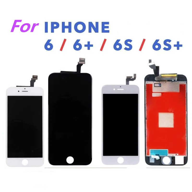 100% протестированный высококачественный ЖК дисплей для Iphone 6/6 PLUS/6S/6S Plus замена в