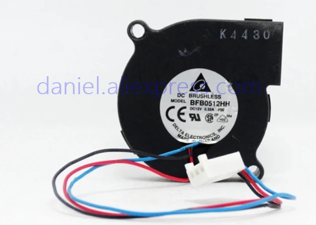 Delta 5015 12V 0.32A 5 см центробежный турбинный вентилятор BFB0512HH | Компьютеры и офис