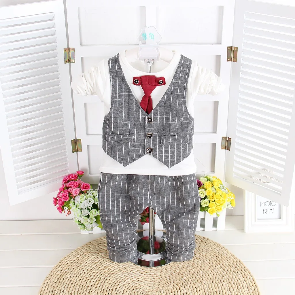 2017 new fashion kids clothes body suits quality children clothing sets false two-piece outfit virgin suit for boys | Тематическая