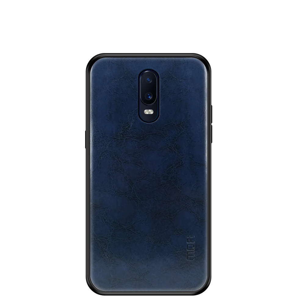 MOFi PU Leather + TPU PC Case for OnePlus 6T Cover Phone Cases Full Protection Back One Plus Oneplus6 T Coque |