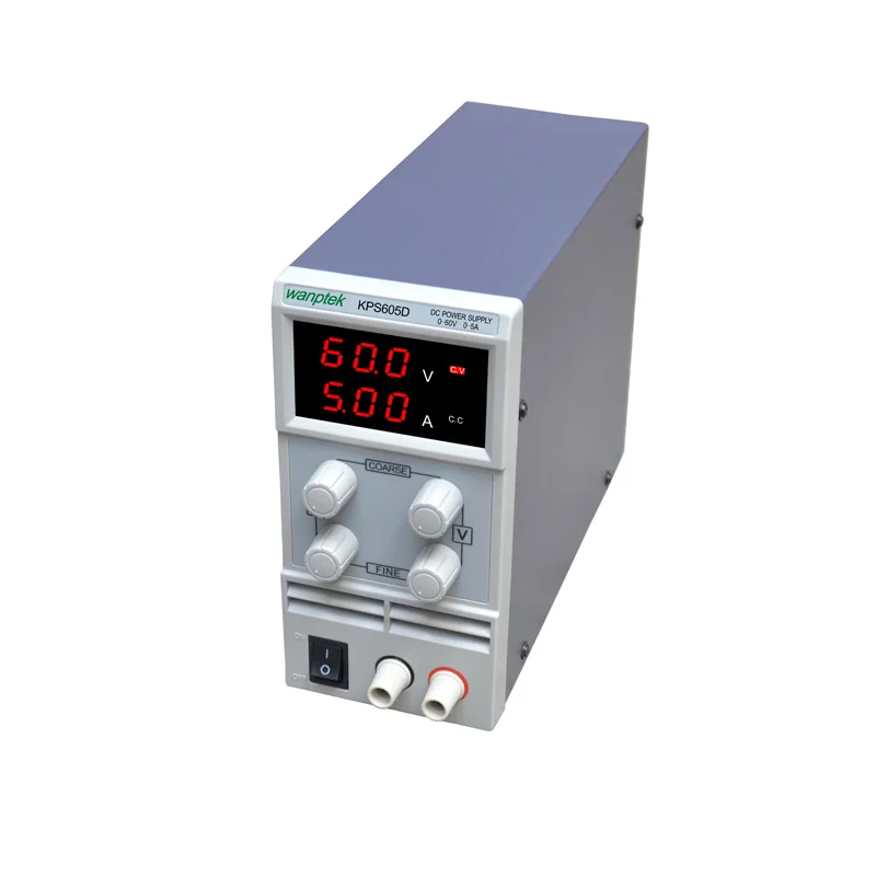 Wanptek мини импульсный источник питания постоянного тока KPS605D 60 в 5A Одноканальный