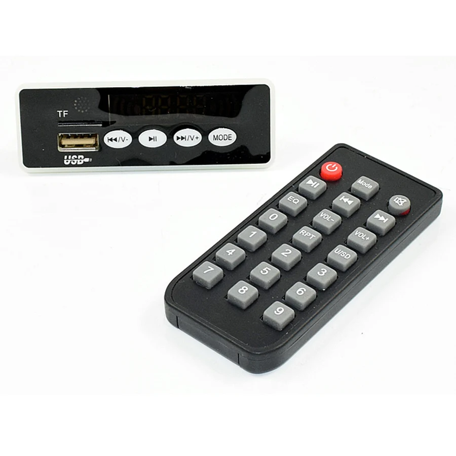 Высокомощная TPA3116 2 1 усилитель звука Bluetooth плата TF карта USB FM AUX