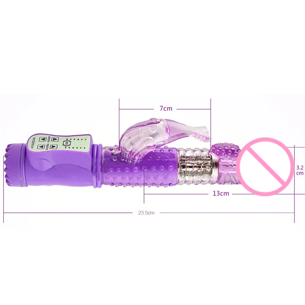 Женский Телескопический трансферный вибратор G Spot Вагина Массажная палочка