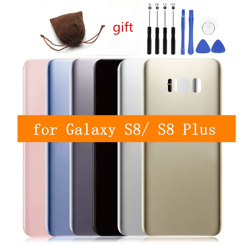 Задняя крышка батарейного отсека для Galaxy S8/S8 Plus стеклянная | Мобильные телефоны и