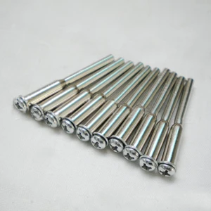 10 шт., 3 мм, Высококачественная оправка, винт dremel, режущее колесо, оправка dremel для вращающегося инструмента Dremel