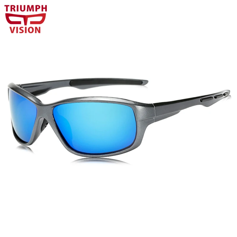 Солнцезащитные очки TRIUMPH VISION мужские зеркальные спортивные поляризационные