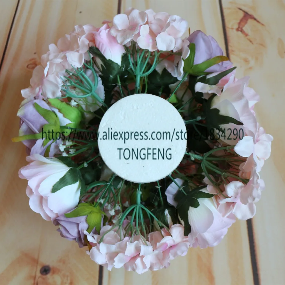 TONGFENG 10 шт./лот 30 см свадебное украшение цветок на стену искусственные цветы