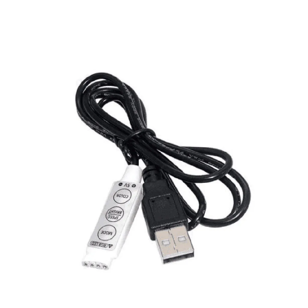 200 см многоцветный RGB светодиодный ленточный светильник USB кабель ТВ фоновый ing Kit