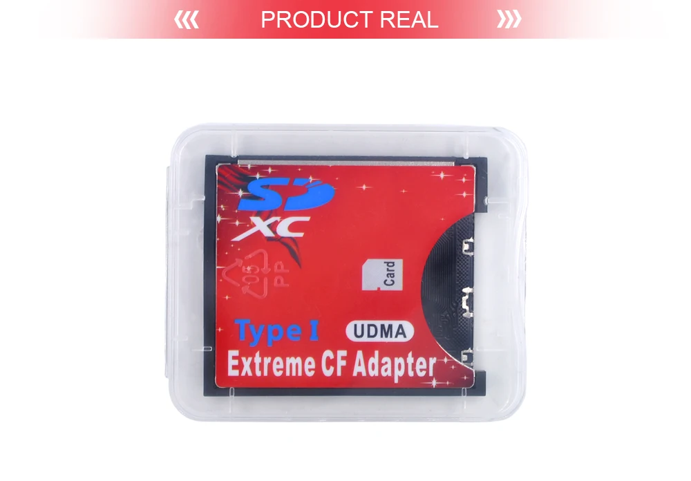TISHRIC Wi-Fi SD-CF карта адаптер MMC SDHC SDXC для стандартной компактной вспышки типа I карта конвертер UDMA кард-ридер