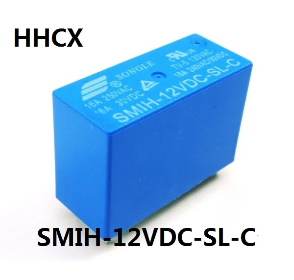 10 шт./лот SMIH 12VDC SL C DC 12V 16A 250VAC реле мощности|Реле| |