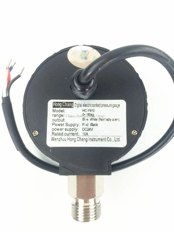 AC220V 0-1.6Mpa воздушный компрессор Давление переключатель цифровой датчик релейный