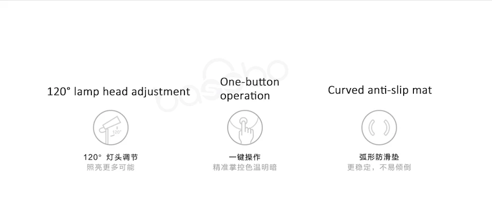 Новейшая перезаряжаемая настольная лампа xiaomi Mijia, переносные съемные настольные лампы с аккумулятором 2000 мА · ч, светильник для чтения для умного дома xiaomi
