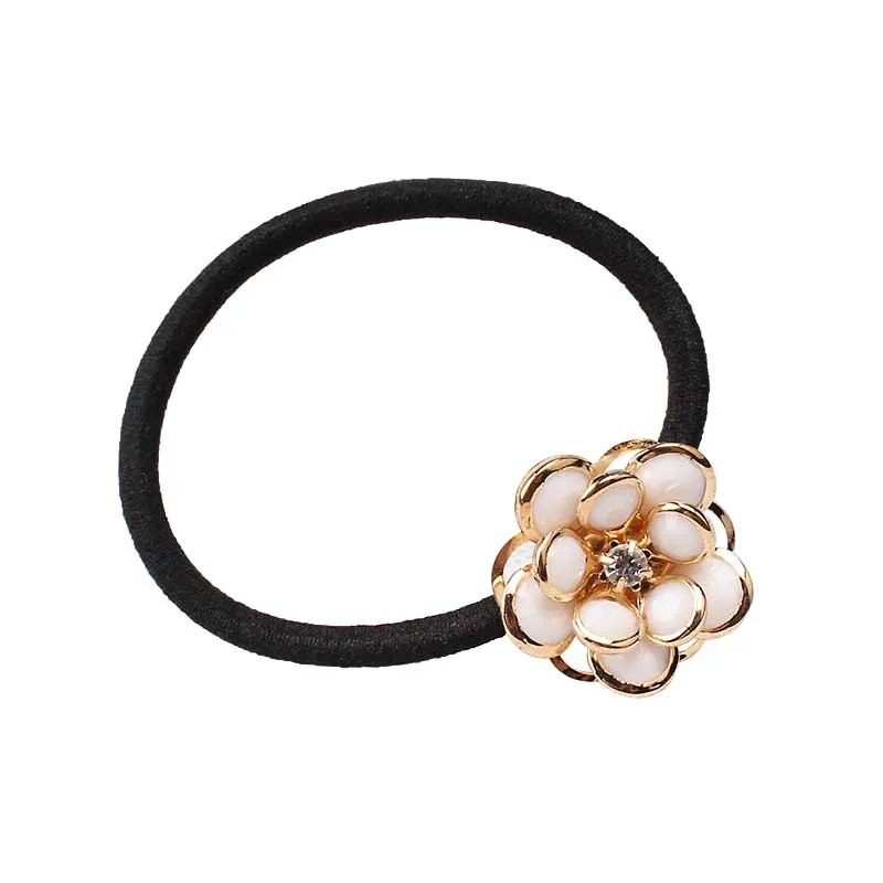 M MISM Модные женские резинки цветок Резинка для волос повязка на голову пистолет