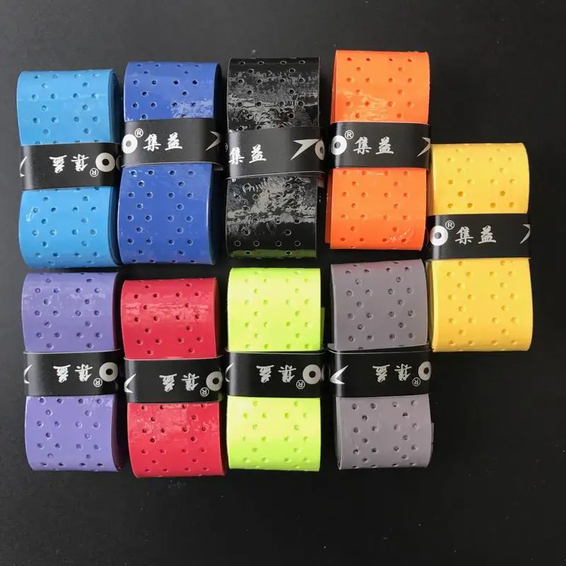 

15 шт./лот Topo сверхтонкая перфорированная липкая рукоятка/Pro Overgrip (используется для тенниса и бадминтона)