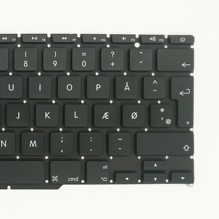 Фирменная Новинка A1370 A1465 клавиатуры датский DK для Macbook Air 11 ''A1370 раскладка 2011 2015
