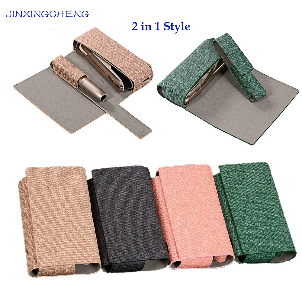 JINXINGCHENG 10 шт. в партии тряпичный чехол для IQOS 3,0 защитный чехол для Iqos 3,0 чехол 2 в 1 Аксессуары