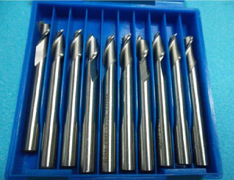 80 шт. концевые фрезы из быстрорежущей стали | Инструменты