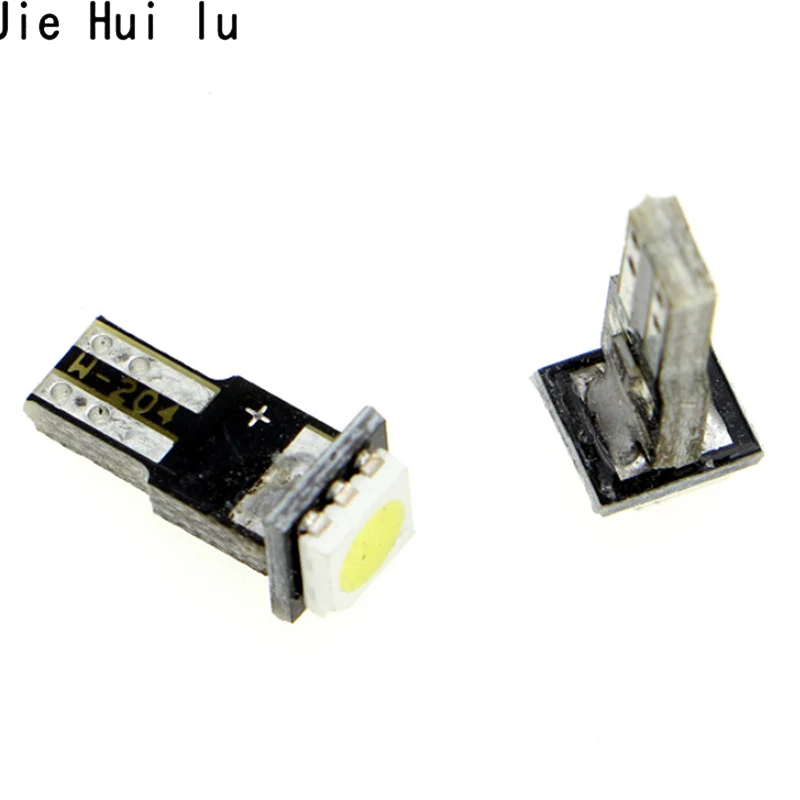 10 шт. T5 5050 1 smd Светодиодная приборная подсветка приборной панели автомобиля Авто